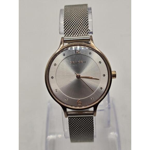 Skagen SKW2397 Anita Ladies' Watch New Battery 30MM 7.5" Mesh Band - Picture 1 of 9